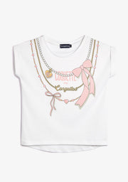 CONGUITOS TEXTIL ROPA / CAMISETAS / MANGA CORTA White Collar T-Shirt