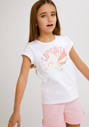 -PORTADA
CONGUITOS TEXTIL ROPA / CAMISETAS / MANGA CORTA White Gold Unicorn T-Shirt