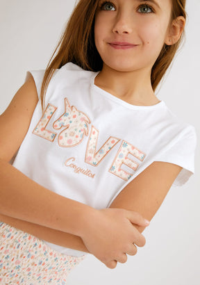 -PORTADA
CONGUITOS TEXTIL ROPA / CAMISETAS / MANGA CORTA White Love T-Shirt