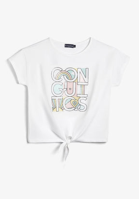 CONGUITOS TEXTIL ROPA / CAMISETAS / MANGA CORTA White Rainbow T-Shirt