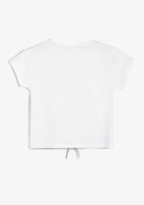 CONGUITOS TEXTIL ROPA / CAMISETAS / MANGA CORTA White Sequins T-Shirt