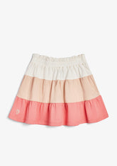 CONGUITOS TEXTIL ROPA / FALDAS Beige Block Skirt