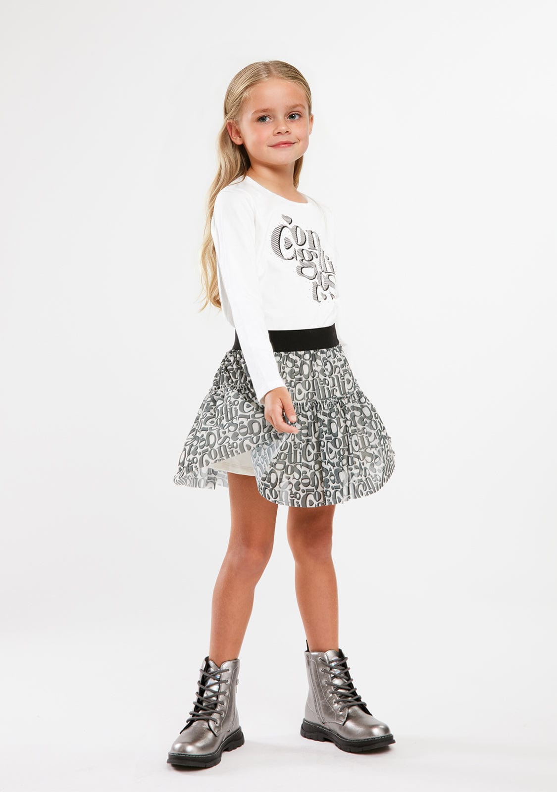 CONGUITOS TEXTIL ROPA / FALDAS Conguitos Print Tulle Skirt