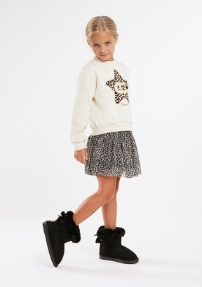 CONGUITOS TEXTIL ROPA / SUDADERAS / SUDADERAS SIN CAPUCHA Beige Star Sweatshirt