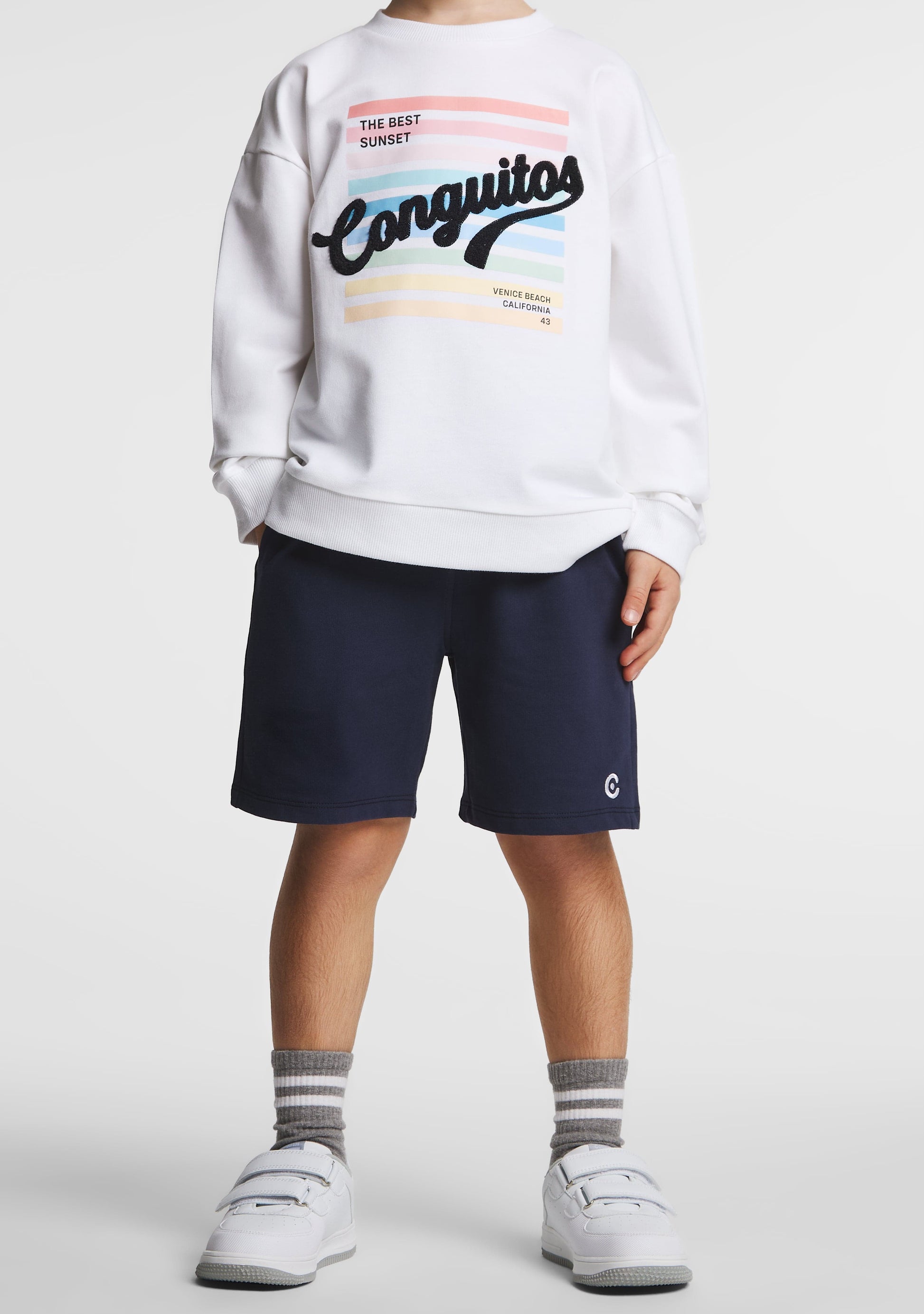 CONGUITOS TEXTIL ROPA / SUDADERAS / SUDADERAS SIN CAPUCHA White Sunset Sweatshirt
