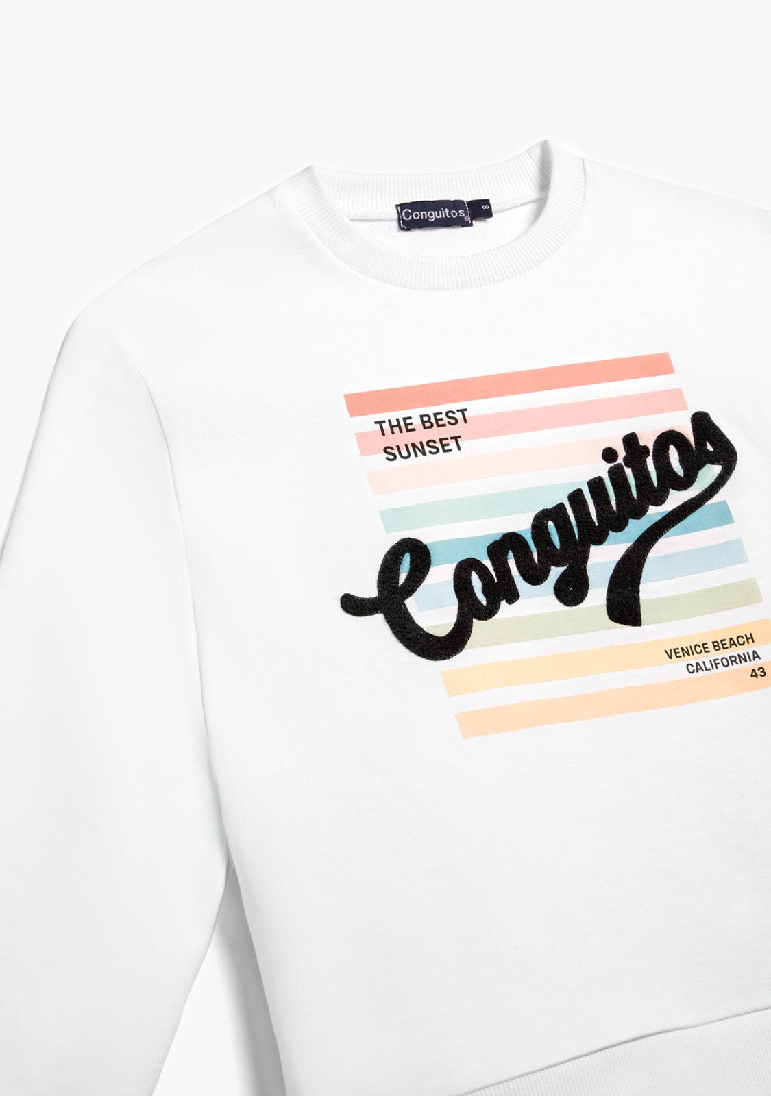 CONGUITOS TEXTIL ROPA / SUDADERAS / SUDADERAS SIN CAPUCHA White Sunset Sweatshirt