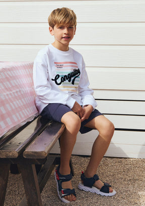 CONGUITOS TEXTIL ROPA / SUDADERAS / SUDADERAS SIN CAPUCHA White Sunset Sweatshirt