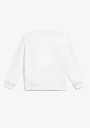 CONGUITOS TEXTIL ROPA / SUDADERAS / SUDADERAS SIN CAPUCHA White Unicorn Sweatshirt