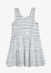 CONGUITOS TEXTIL ROPA / VESTIDOS Blue Striped Dress