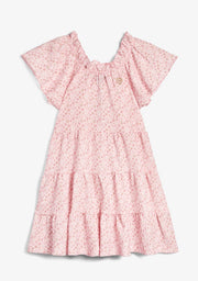 CONGUITOS TEXTIL ROPA / VESTIDOS Pink Flowers Dress