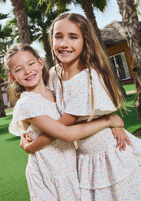 CONGUITOS TEXTIL ROPA / VESTIDOS White Flowers Dress