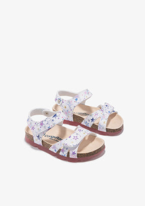 CONGUITOS TIRAS Multicolour Stars Bio Sandals