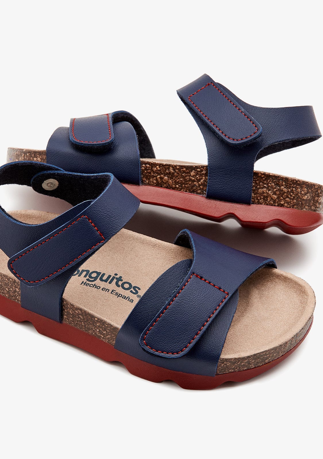 CONGUITOS TIRAS Navy Straps Bio Sandals