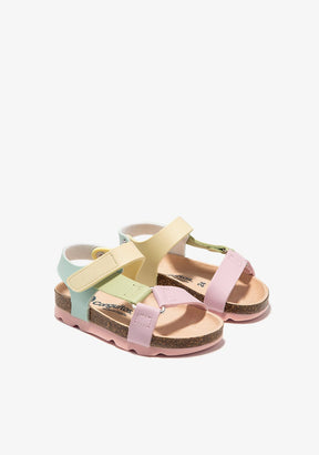 CONGUITOS TIRAS Pink Bio Sandals
