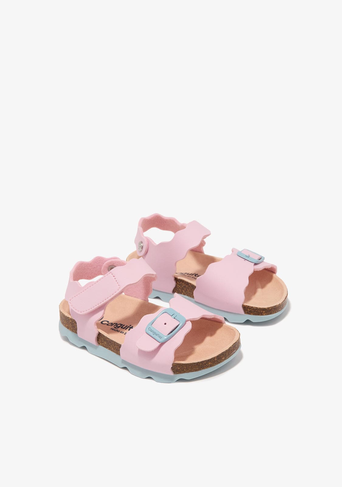 CONGUITOS TIRAS Pink Wave Bio Sandals