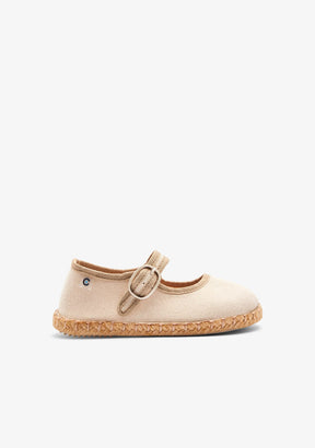 CONGUITOS ZAPATOS / ALPARGATAS Beige Balllerina Style Espadrilles