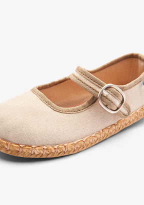 CONGUITOS ZAPATOS / ALPARGATAS Beige Balllerina Style Espadrilles