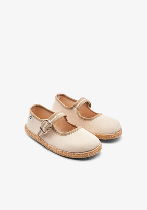 CONGUITOS ZAPATOS / ALPARGATAS Beige Balllerina Style Espadrilles
