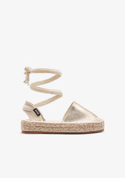 CONGUITOS ZAPATOS / ALPARGATAS Gold Basic Espadrilles