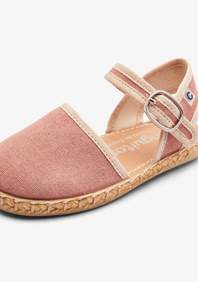 CONGUITOS ZAPATOS / ALPARGATAS Pink Maltinto Buckle Espadrilles