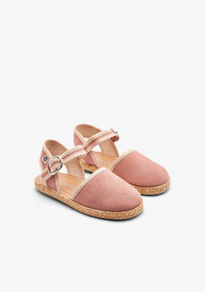 CONGUITOS ZAPATOS / ALPARGATAS Pink Maltinto Buckle Espadrilles