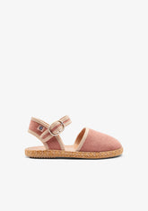 CONGUITOS ZAPATOS / ALPARGATAS Pink Maltinto Buckle Espadrilles