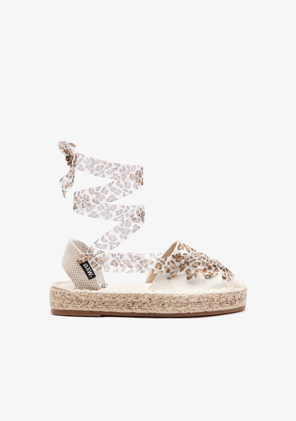 CONGUITOS ZAPATOS / ALPARGATAS White Laces Espadrilles