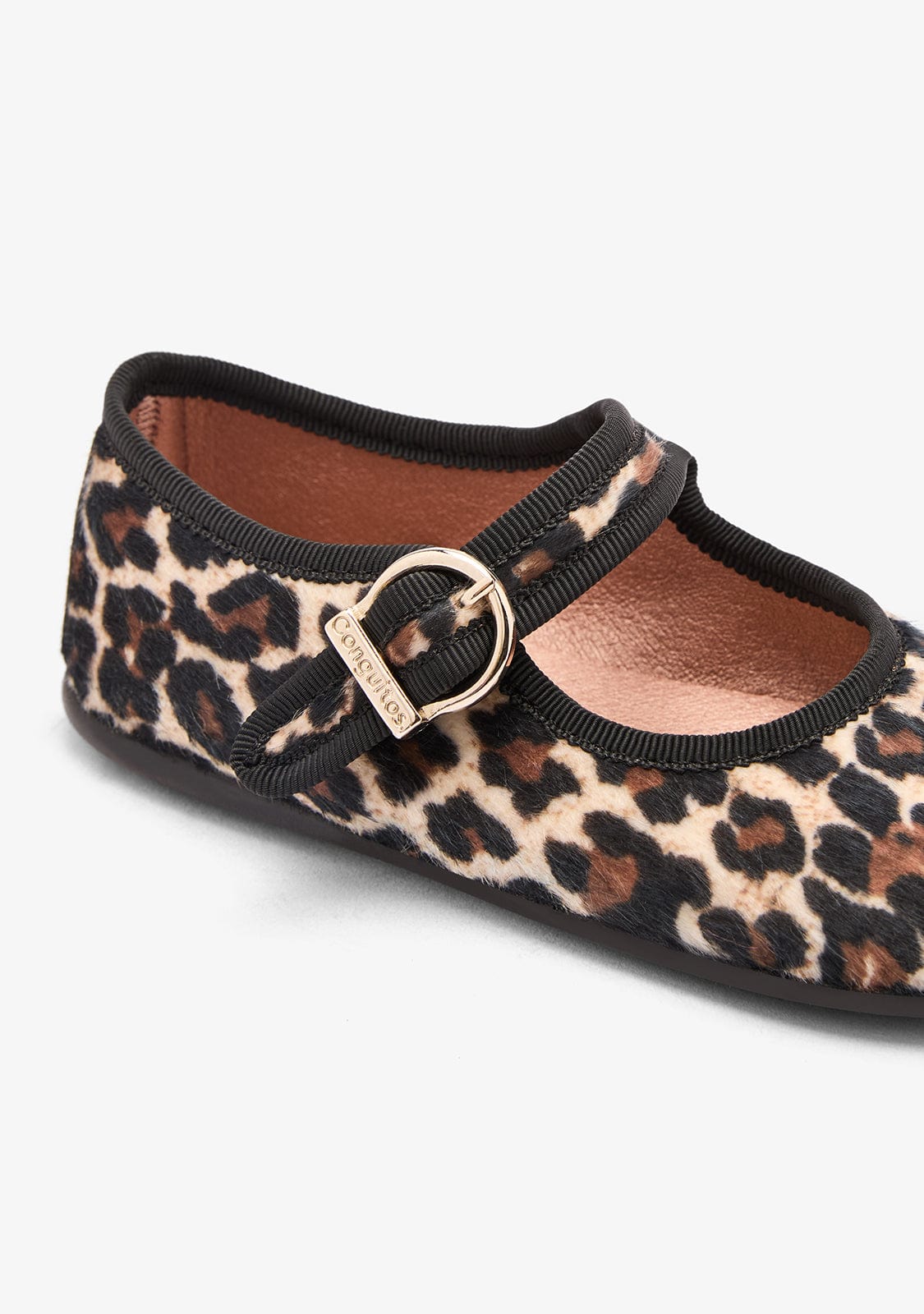 CONGUITOS ZAPATOS / BAILARINAS Leopard Mary Janes