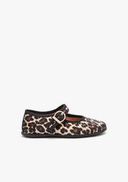 CONGUITOS ZAPATOS / BAILARINAS Leopard Mary Janes