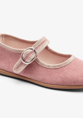 CONGUITOS ZAPATOS / BAILARINAS Pink Comfort Canvas Ballerinas