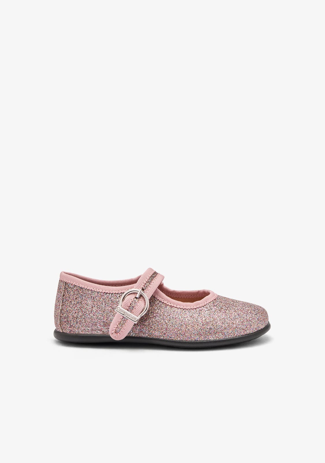 CONGUITOS ZAPATOS / BAILARINAS Pink Glitter Mary Janes