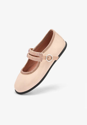 CONGUITOS ZAPATOS / BAILARINAS Sand Strap Patent Mary Janes