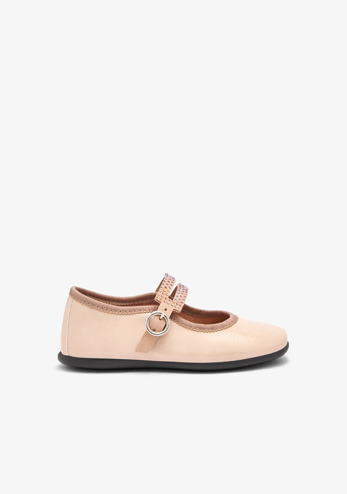 CONGUITOS ZAPATOS / BAILARINAS Sand Strap Patent Mary Janes