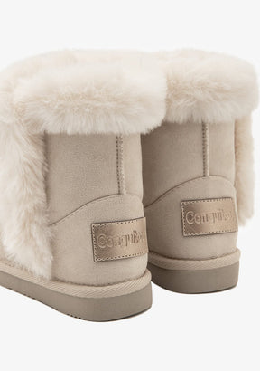 CONGUITOS ZAPATOS / BOTAS Y BOTINES / AUSTRALIANA Beige Fur Water Repellent Australian Boots