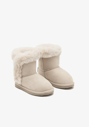 CONGUITOS ZAPATOS / BOTAS Y BOTINES / AUSTRALIANA Beige Fur Water Repellent Australian Boots