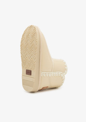CONGUITOS ZAPATOS / BOTAS Y BOTINES / AUSTRALIANA Beige Patent Fur Australian Boots