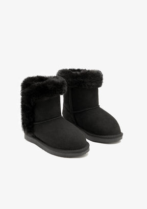 CONGUITOS ZAPATOS / BOTAS Y BOTINES / AUSTRALIANA Black Fur Water Repellent Australian Boots