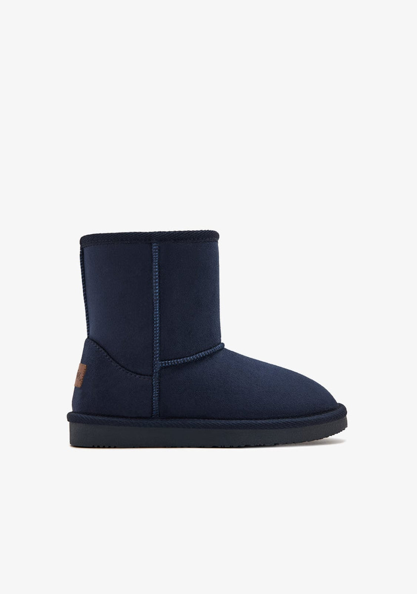 Botas Australianas Para Niña Conguitos – Repelentes Al Agua, Forro De Pelo Sintético, Color Taupe