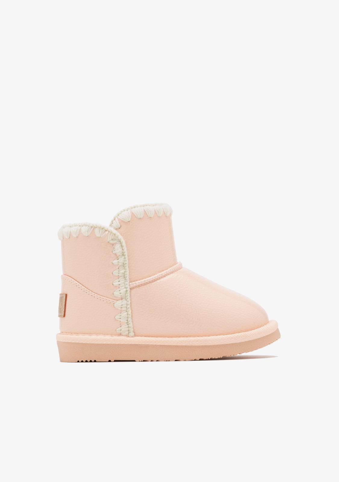 CONGUITOS ZAPATOS / BOTAS Y BOTINES / AUSTRALIANA Pink Patent Fur Australian Boots