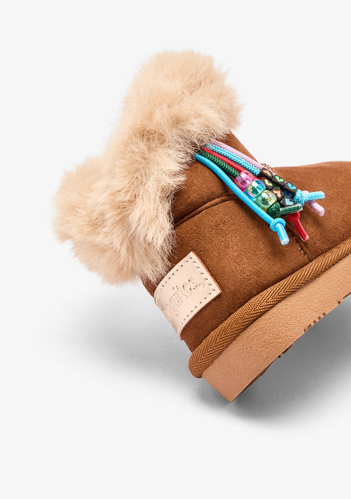 CONGUITOS ZAPATOS / BOTAS Y BOTINES / AUSTRALIANA Tan Charm Fur Australian Boots