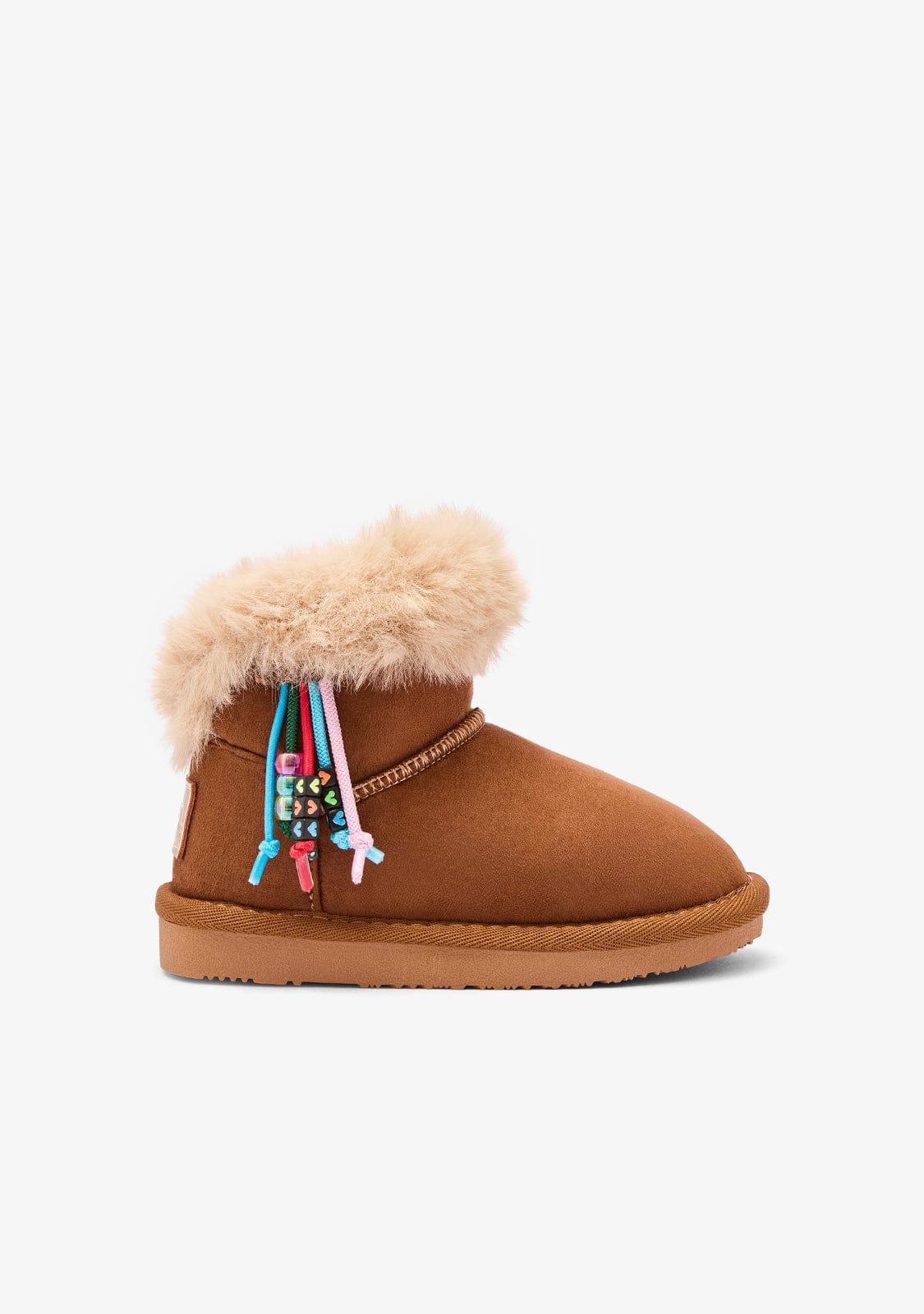 CONGUITOS ZAPATOS / BOTAS Y BOTINES / AUSTRALIANA Tan Charm Fur Australian Boots