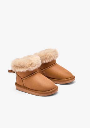 CONGUITOS ZAPATOS / BOTAS Y BOTINES / AUSTRALIANA Tan Strass Bow Australian Boots
