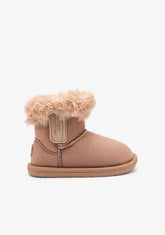 CONGUITOS ZAPATOS / BOTAS Y BOTINES / AUSTRALIANA Taupe Goflex Fur Water Repellent Australian Boots