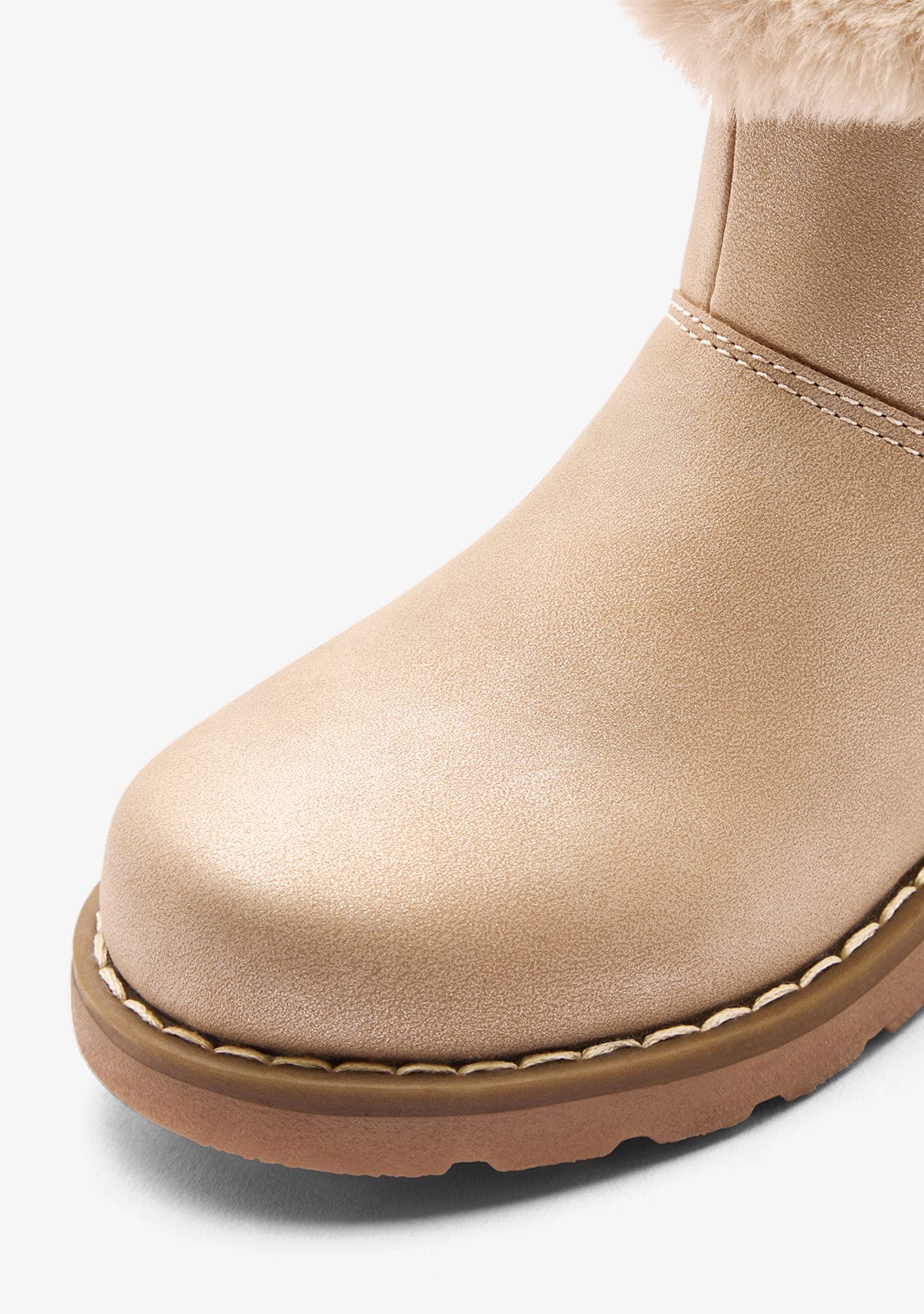 CONGUITOS ZAPATOS / BOTAS Y BOTINES Beige Fur Charm Boots