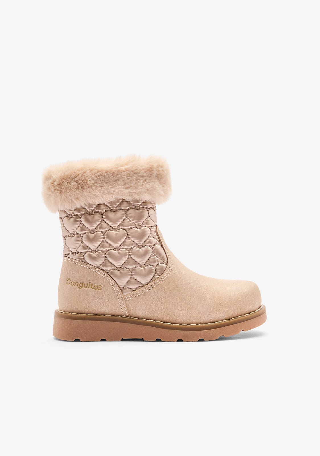 CONGUITOS ZAPATOS / BOTAS Y BOTINES Beige Hearts Boots