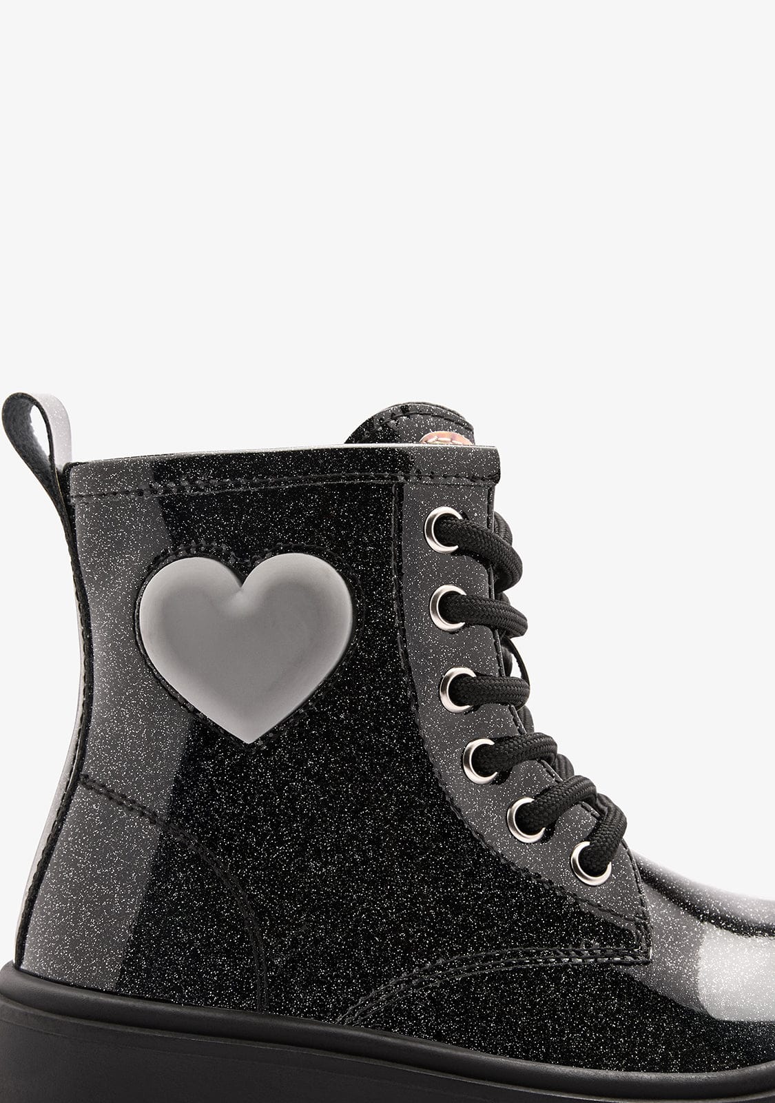 CONGUITOS ZAPATOS / BOTAS Y BOTINES Black Trooper Boots with Lights