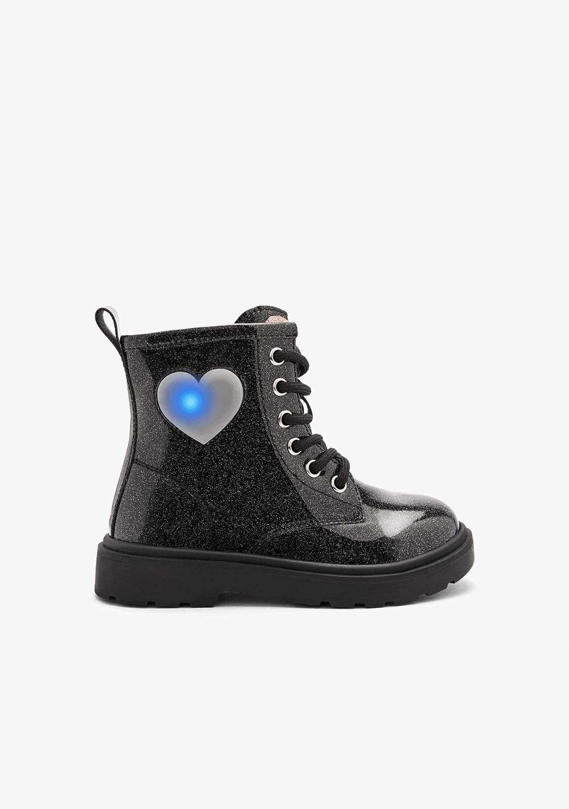 -PORTADACONGUITOS ZAPATOS / BOTAS Y BOTINES Black Trooper Boots with Lights