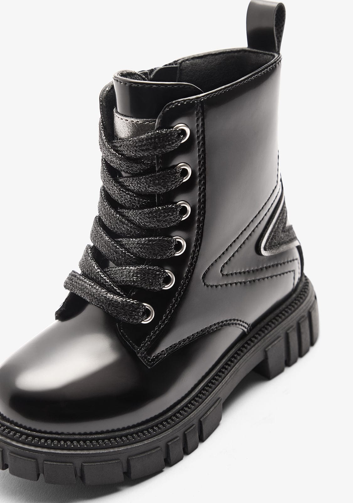CONGUITOS ZAPATOS / BOTAS Y BOTINES / MILITAR Black Big Star Military Boots