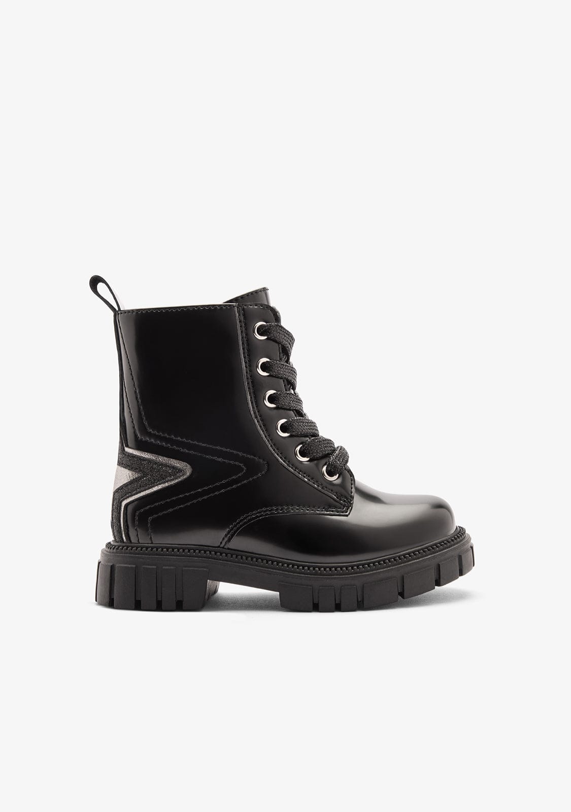 CONGUITOS ZAPATOS / BOTAS Y BOTINES / MILITAR Black Big Star Military Boots