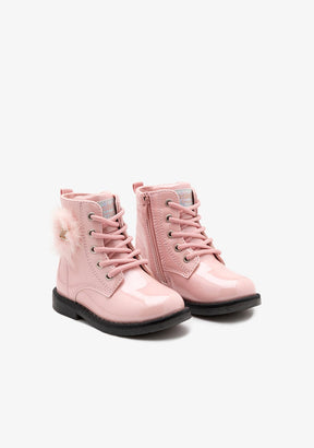 CONGUITOS ZAPATOS / BOTAS Y BOTINES / MILITAR Boots Laces Crown Pink